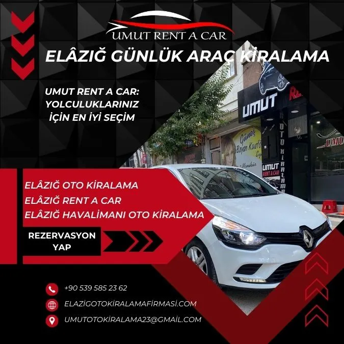 Elazig-Gunluk-arac-Kiralama