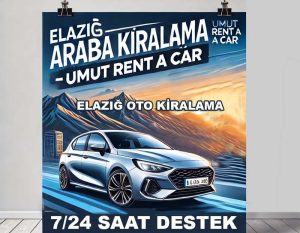 Elazığ Araba Kiralama Acenteliği